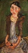 Chaim Soutine Farm Girl oil painting reproduction